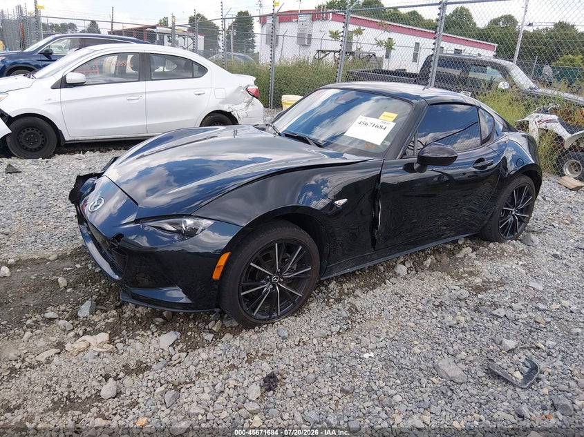 Vin: jm1ndam7xs0652005, lot: 46170284, mazda mx-5 miata rf grand touring 20252