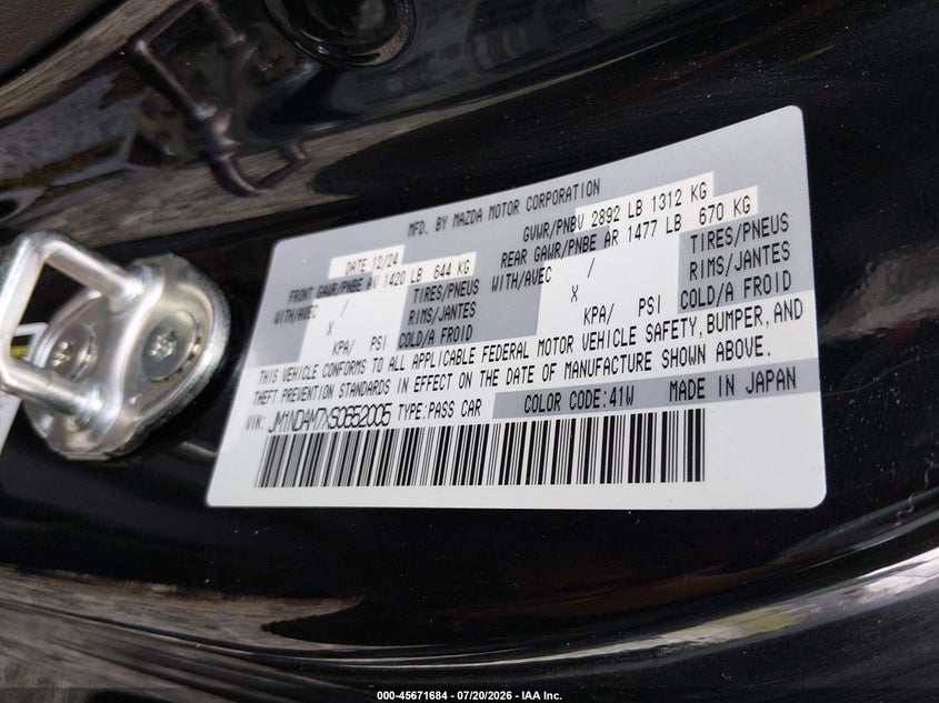 MAZDA MX-5 MIATA RF - zdjęcie 9
