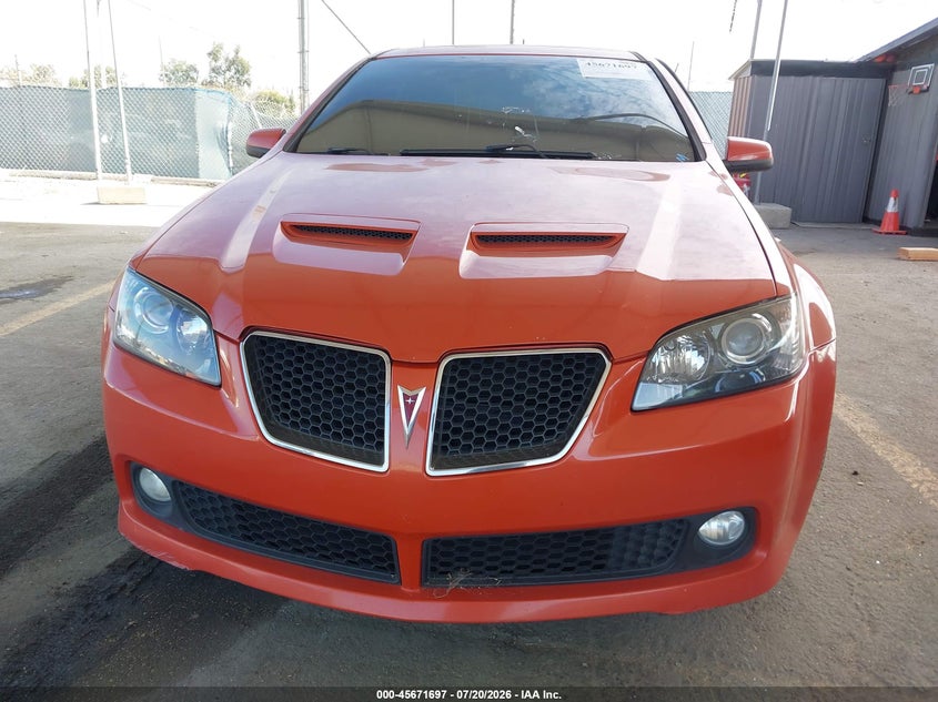 2008 Pontiac G8 VIN: 6G2ER57798L121624 Lot: 45671697