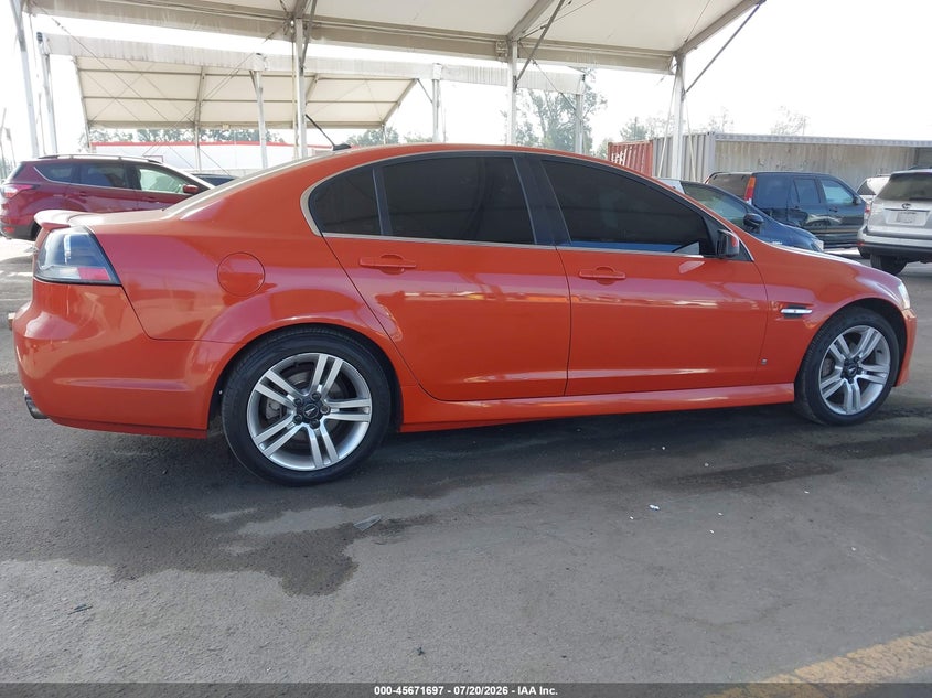 2008 Pontiac G8 VIN: 6G2ER57798L121624 Lot: 45671697