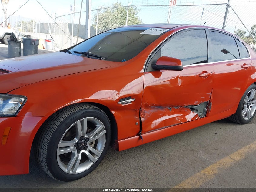 2008 Pontiac G8 VIN: 6G2ER57798L121624 Lot: 45671697