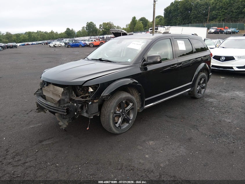 2018 Dodge Journey Crossroad Awd VIN: 3C4PDDGG1JT430931 Lot: 45671699