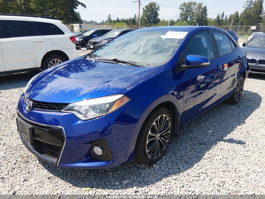 2014 TOYOTA COROLLA auction photo 2