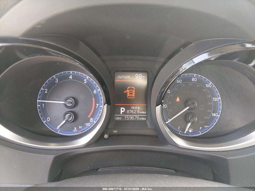 2014 TOYOTA COROLLA auction photo 7