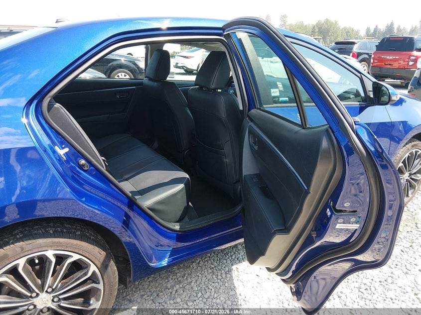 2014 TOYOTA COROLLA auction photo 8