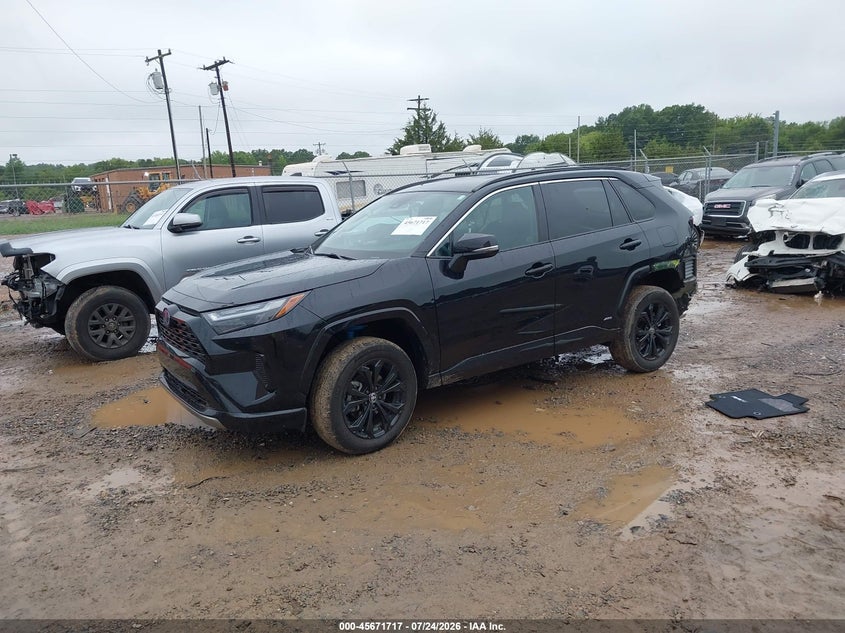 Vin: 4t3t6rfv8pu111632, lot: 46170317, toyota rav4 hybrid se 20232