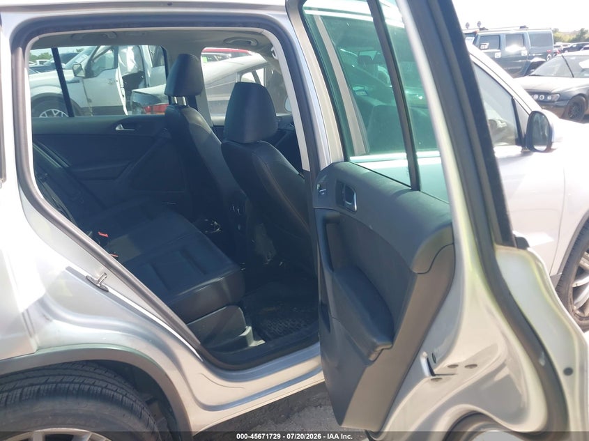 2014 Volkswagen Tiguan Sel VIN: WVGAV3AX4EW622202 Lot: 45671729