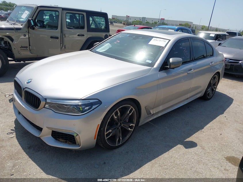 Vin: wbajs7c03lcd45481, lot: 46170379, bmw m550i xdrive 20202
