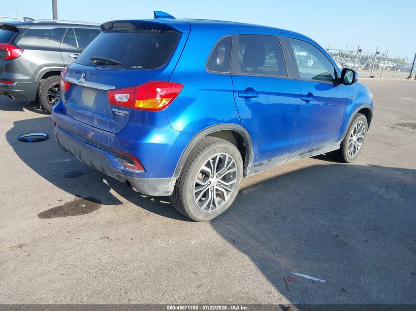 MITSUBISHI OUTLANDER SPORT 2018 VIN JA4AR3AU5JU008371