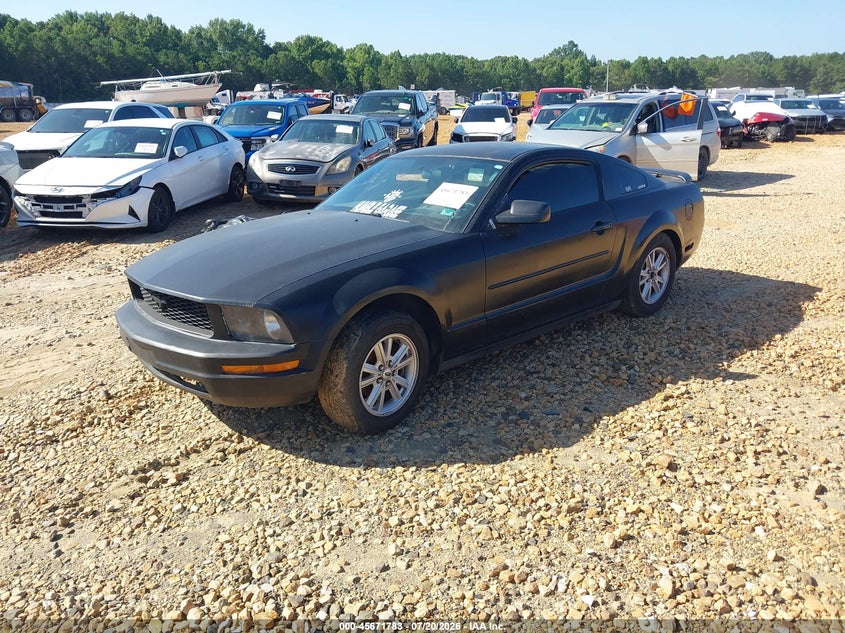 FORD MUSTANG 2005 VIN 1ZVFT80N155186828