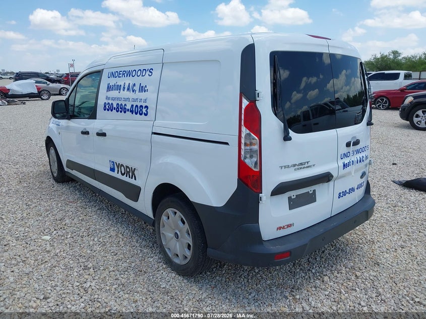 Vin: nm0ls7e73h1311964, lot: 46170390, ford transit connect xl 20173