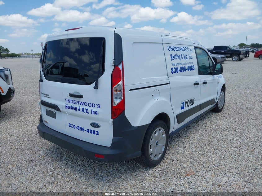 Vin: nm0ls7e73h1311964, lot: 46170390, ford transit connect xl 20174