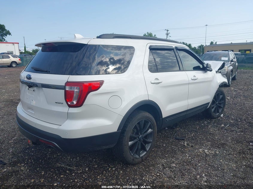 Vin: 1fm5k8d80hgb84241, lot: 46170391, ford explorer xlt 20174