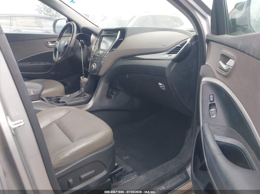 2014 Hyundai Santa Fe Gls VIN: KM8SR4HF6EU053828 Lot: 45671800