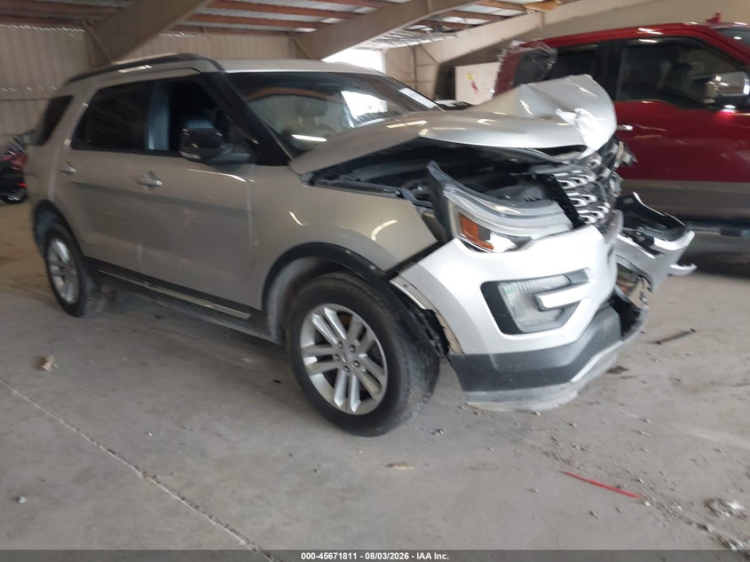 Vin: 1fm5k7d89hgd01664, lot: 46170411, ford explorer xlt 2017 img_1