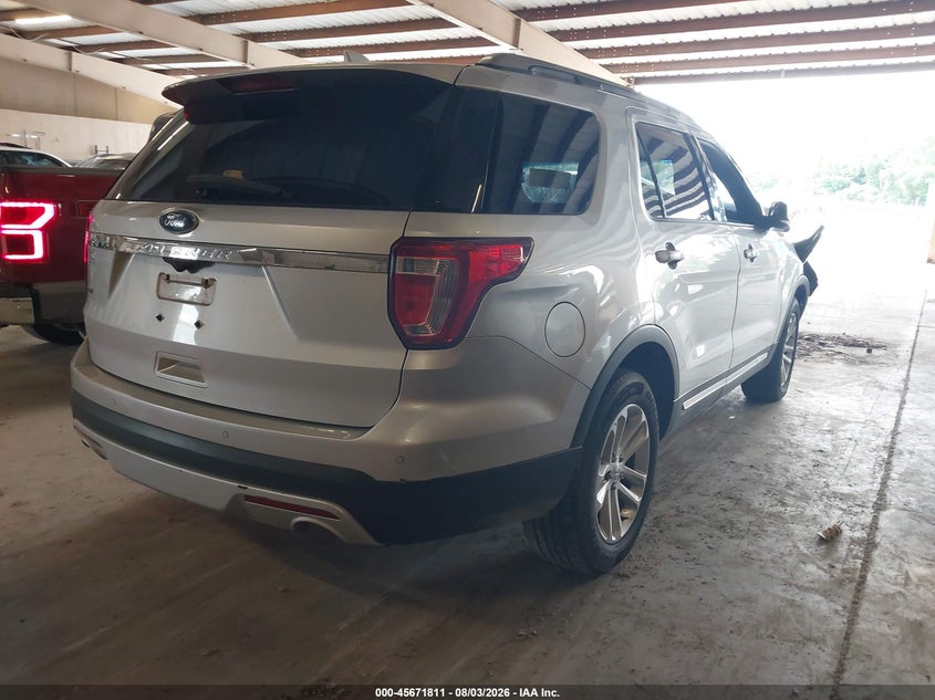 Vin: 1fm5k7d89hgd01664, lot: 46170411, ford explorer xlt 20174