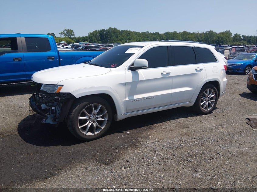 2016 Jeep Grand Cherokee Summit VIN: 1C4RJFJG5GC390508 Lot: 45671814