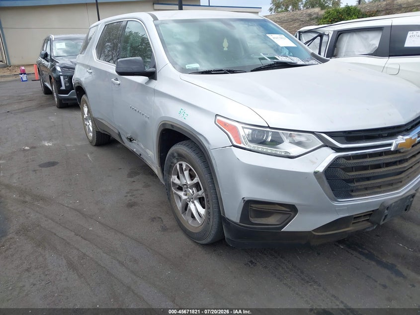2020 Chevrolet Traverse Fwd Ls VIN: 1GNERFKW5LJ293612 Lot: 45671821