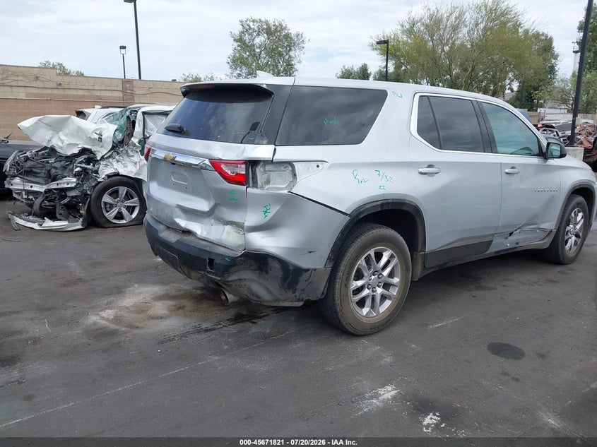 2020 Chevrolet Traverse Fwd Ls VIN: 1GNERFKW5LJ293612 Lot: 45671821