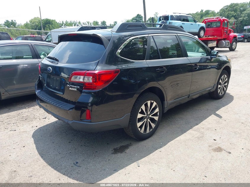 Vin: 4s4bsajc8f3342638, lot: 46170423, subaru outback 2.5i limited 20154