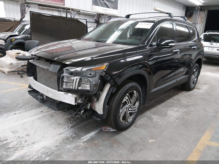 2023 Hyundai Santa Fe, Right Side, IAAI, VIN 5NMS2DAJ8PH607744 — photo 2