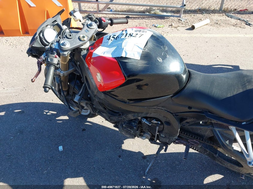 2007 Suzuki Gsx-R600 VIN: JS1GN7DA872106071 Lot: 45671827
