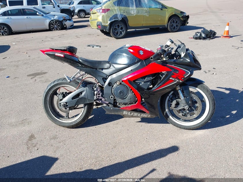 2007 Suzuki Gsx-R600 VIN: JS1GN7DA872106071 Lot: 45671827