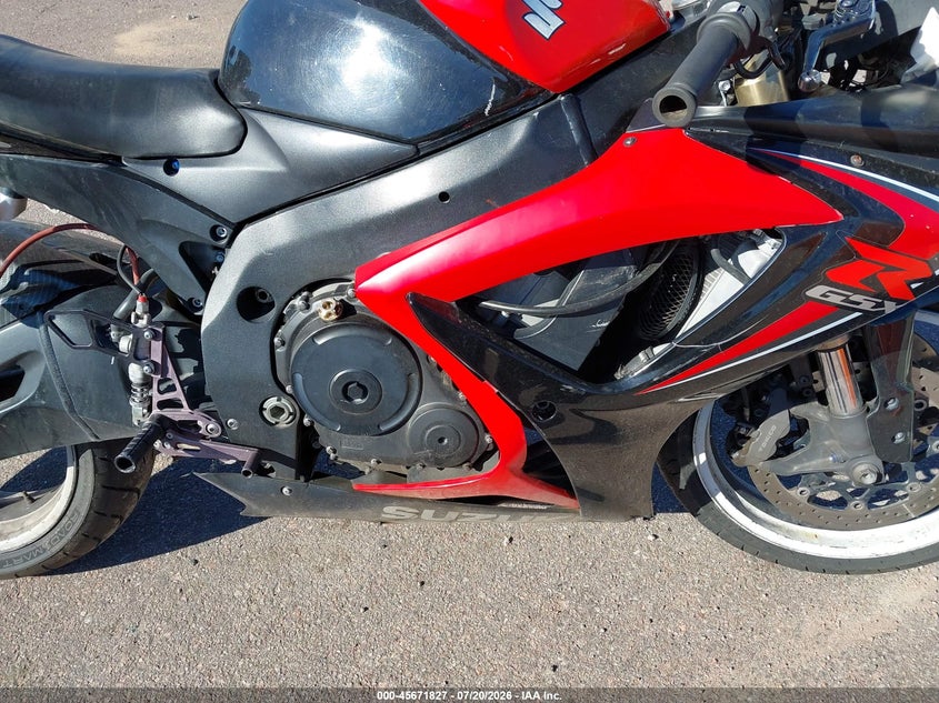 2007 Suzuki Gsx-R600 VIN: JS1GN7DA872106071 Lot: 45671827