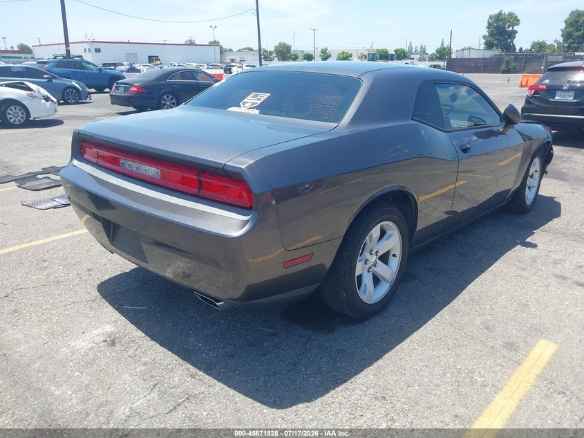 Vin: 2c3cdyag7eh208394, lot: 46170428, dodge challenger sxt 20144