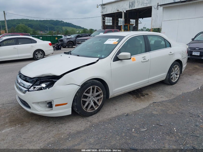 Vin: 3fahp0ja1ar385145, lot: 46170435, ford fusion sel 20102