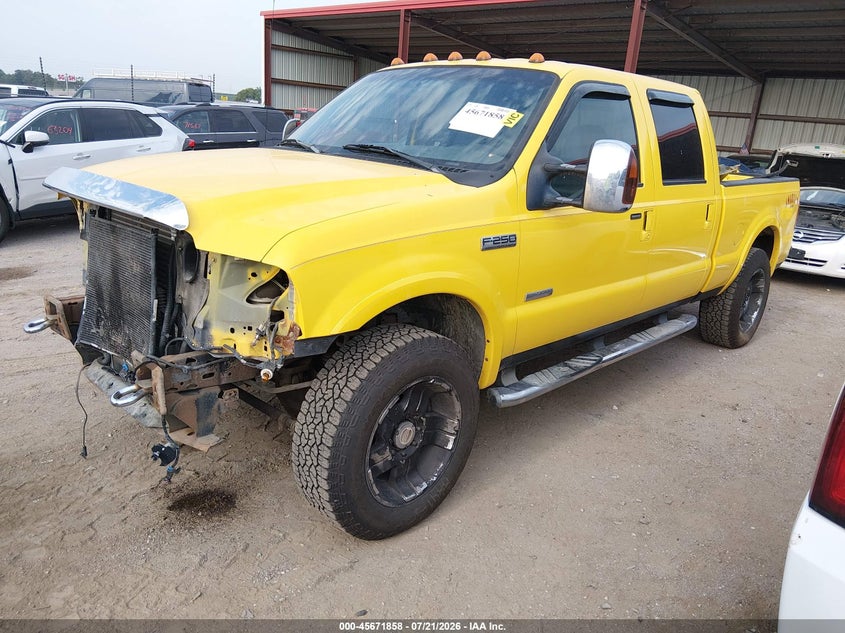 2006 Ford F-250 Lariat/Xl/Xlt, Front End, IAAI, VIN 1FTSW21P26EB23020 — photo 2