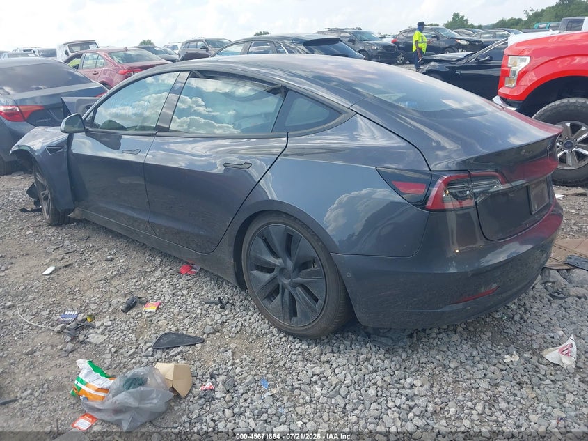 2018 Tesla Model 3 Long Range/Mid Range VIN: 5YJ3E1EA8JF123814 Lot: 45671864