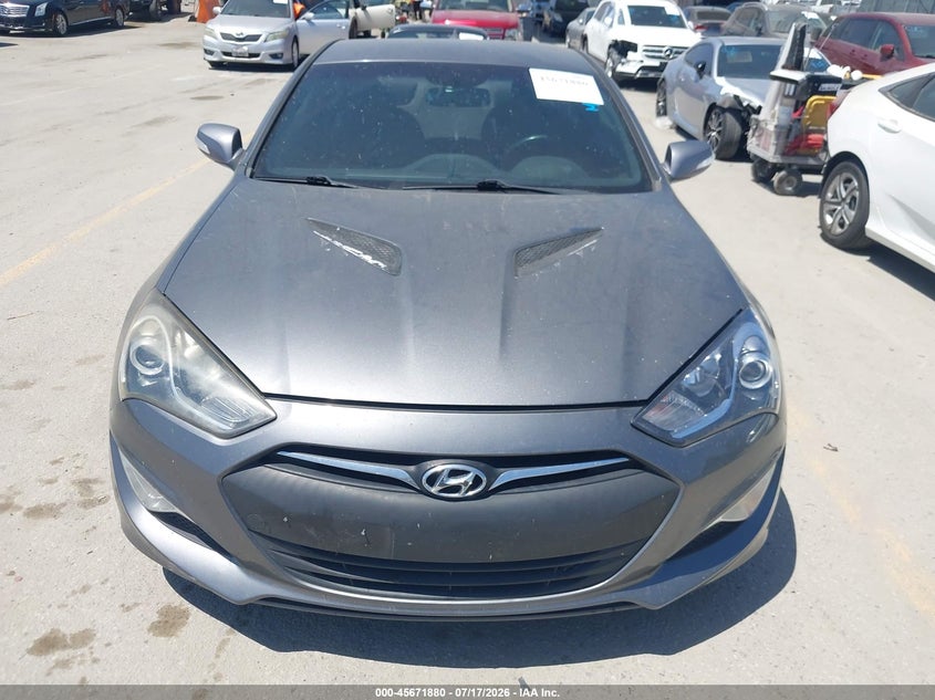 2016 Hyundai Genesis VIN: KMHHT6KJ1GU133853 Lot: 45671880
