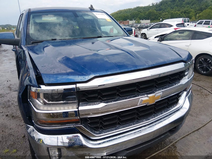 2018 Chevrolet Silverado 1500 1Lt VIN: 3GCUKREC2JG378322 Lot: 45671888