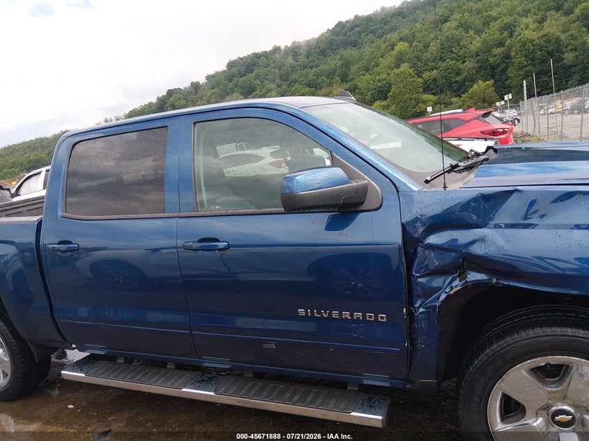 2018 Chevrolet Silverado 1500 1Lt VIN: 3GCUKREC2JG378322 Lot: 45671888