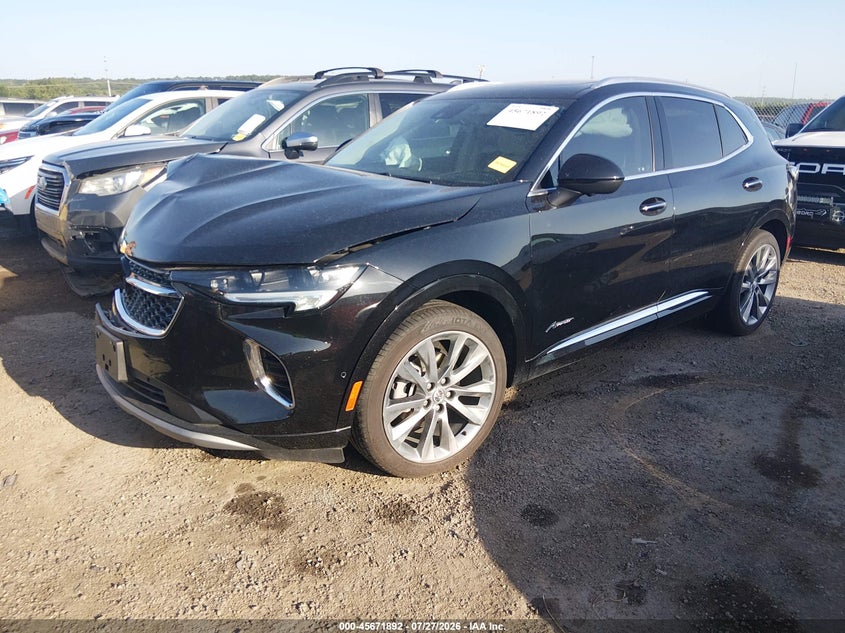Vin: lrbfzrr49nd062344, lot: 46170492, buick envision fwd avenir 20222