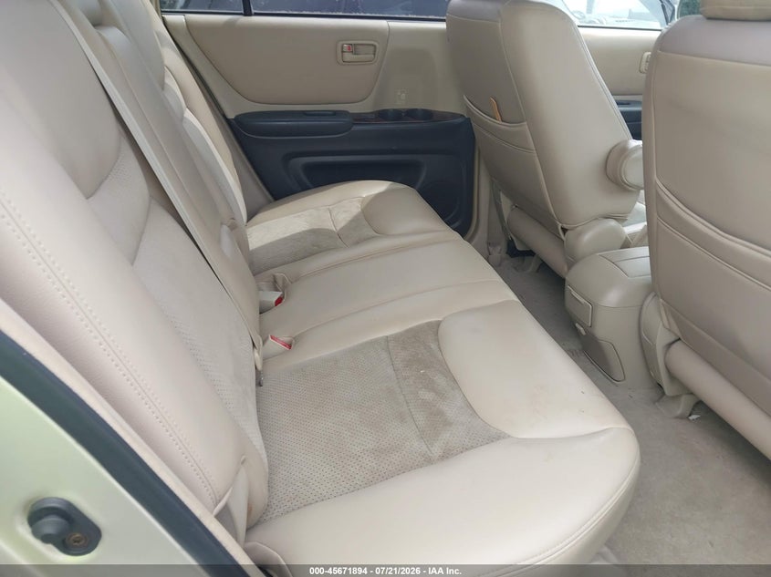 2003 Toyota Highlander V6 VIN: JTEGF21A530086342 Lot: 45671894