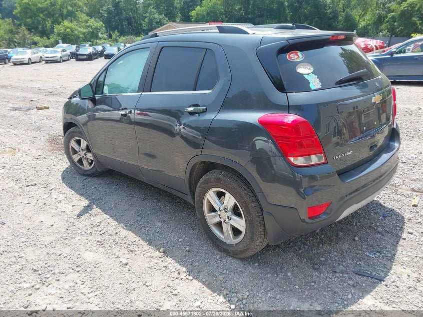 2017 Chevrolet Trax Lt VIN: 3GNCJPSB3HL290645 Lot: 45671902