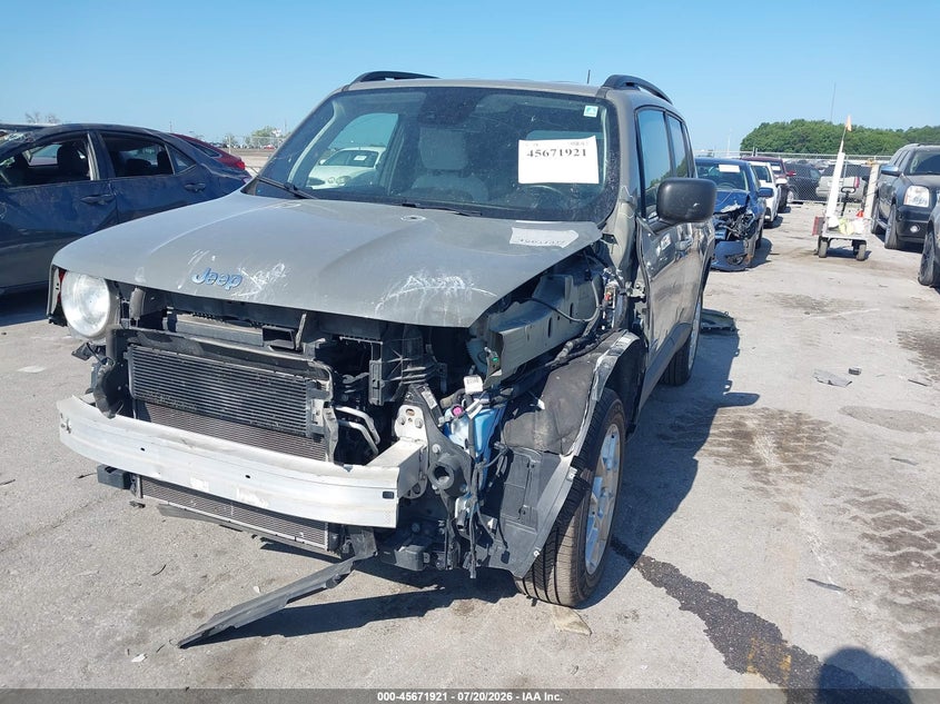 2022 Jeep Renegade Latitude 4X4 VIN: ZACNJDB13NPN63087 Lot: 45671921