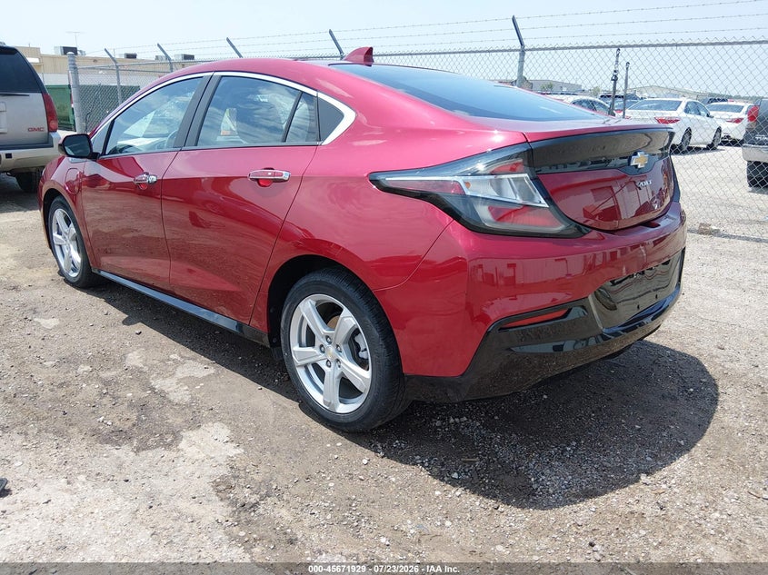 Vin: 1g1ra6s58ju153826, lot: 46170529, chevrolet volt lt 20183