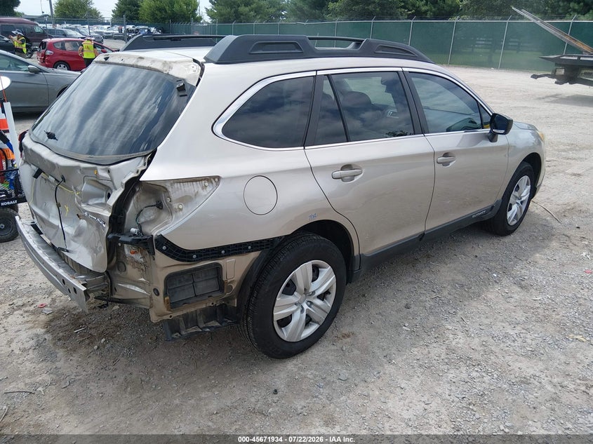 Vin: 4s4bsbac9f3343528, lot: 46170534, subaru outback 2.5i 20154
