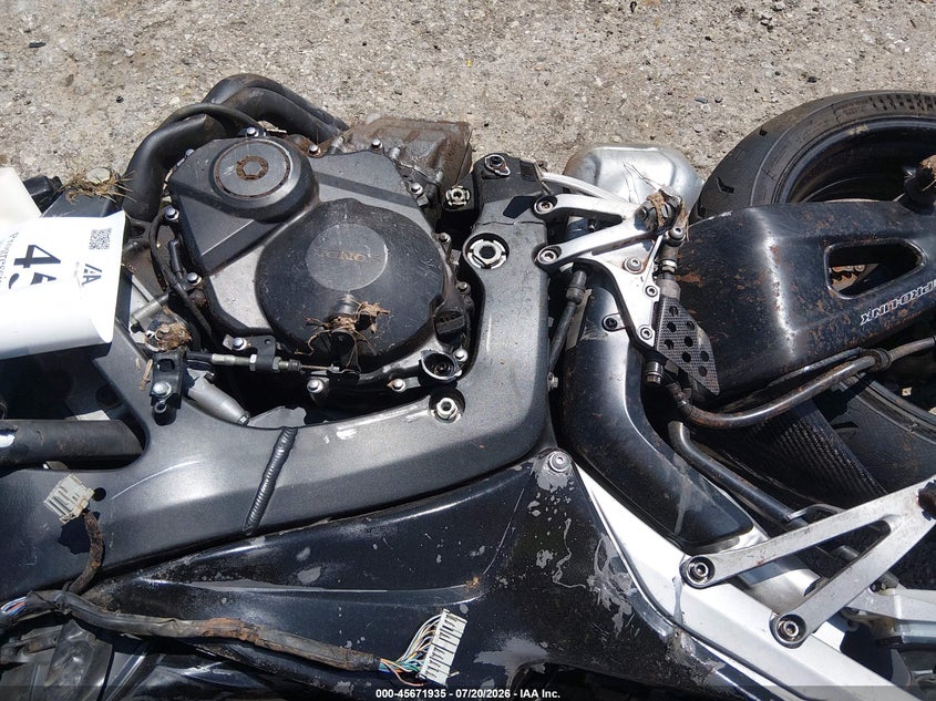 2009 Honda Cbr600 Rr VIN: JH2PC40059K201169 Lot: 45671935