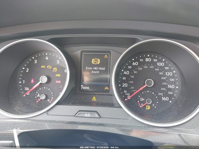 2019 Volkswagen Tiguan 2.0T Se/2.0T Sel/2.0T Sel R-Line/2.0T Sel R-Line Black VIN: 3VV3B7AX4KM162226 Lot: 45671942