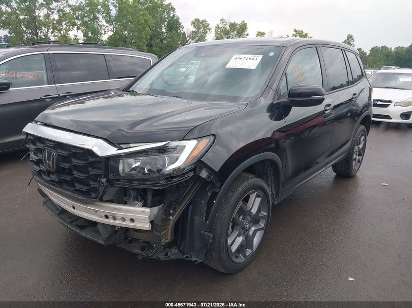 Vin: 5fnyf8h54pb005696, lot: 46170543, honda passport awd ex-l 20232
