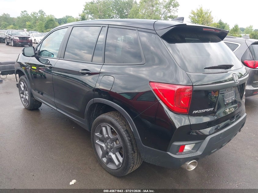 Vin: 5fnyf8h54pb005696, lot: 46170543, honda passport awd ex-l 20233