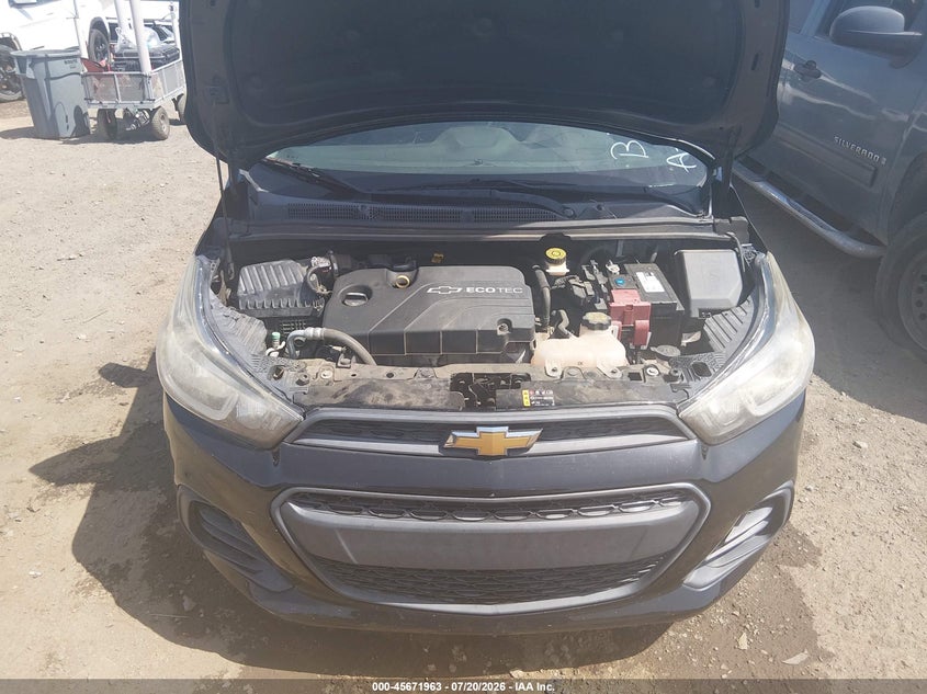 2017 Chevrolet Spark Ls Cvt VIN: KL8CB6SA4HC832329 Lot: 45671963
