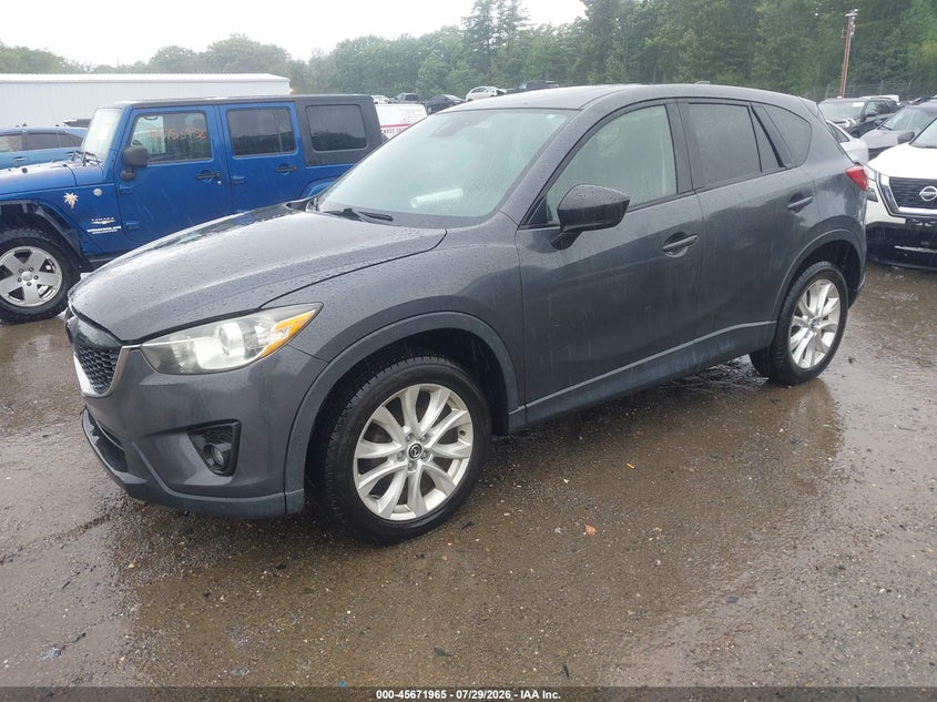 2014 Mazda CX-5, Engine Damage, IAAI, VIN JM3KE4DY4E0344320 — photo 2