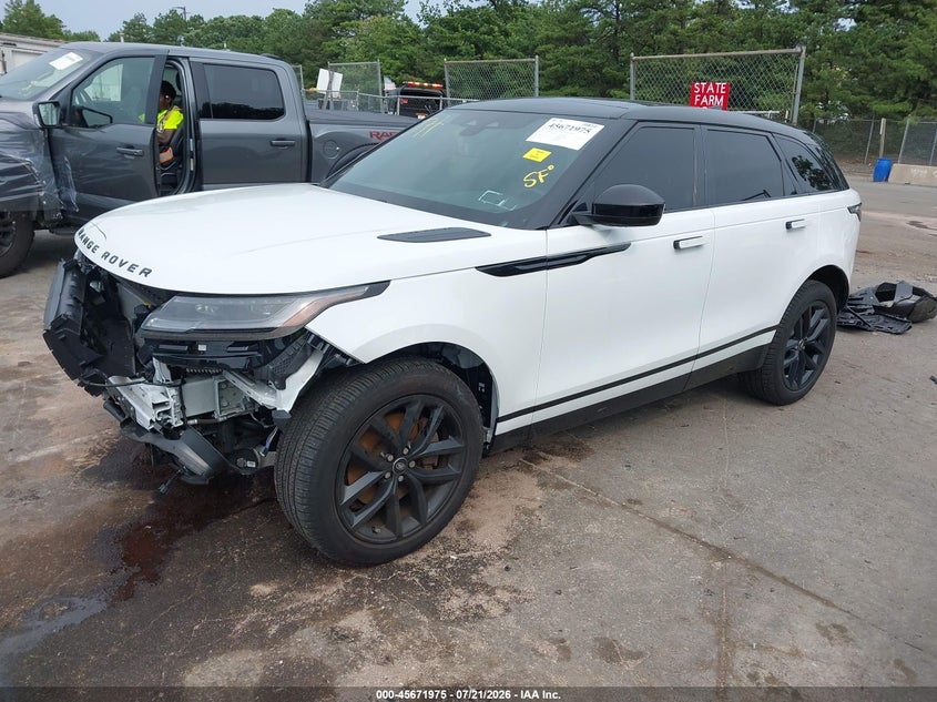Vin: salyl2ex2sa803135, lot: 46170575, land rover range rover velar p250 dynamic se 20252