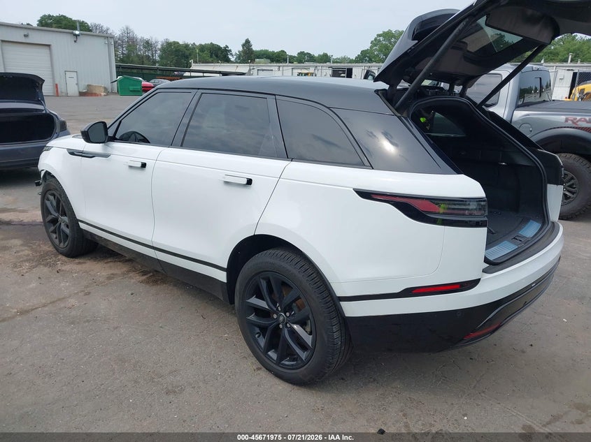 Vin: salyl2ex2sa803135, lot: 46170575, land rover range rover velar p250 dynamic se 20253