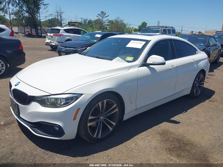 Vin: wba4j1c06lcd51885, lot: 46170586, bmw 430i gran coupe 20202
